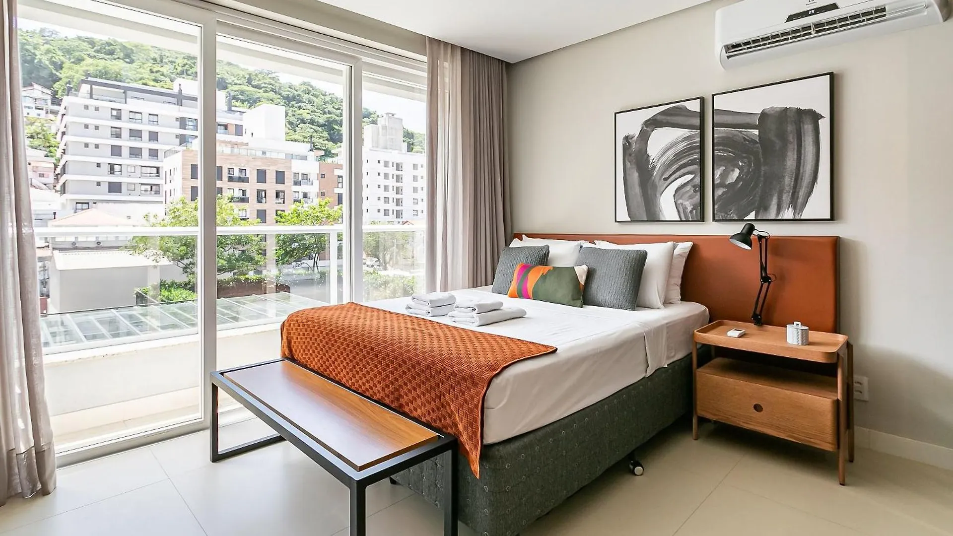 아파트 Wi-Fi 300Mb | 450M Do Shopping | Foodhall #Ca69 Florianópolis 브라질